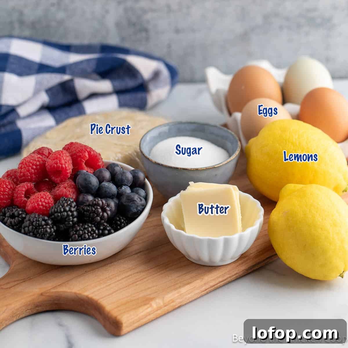 Mini Lemon Tarts Recipe: Zesty Bite-Sized Citrus Pastries 3 Ingredients for making mini lemon tarts.