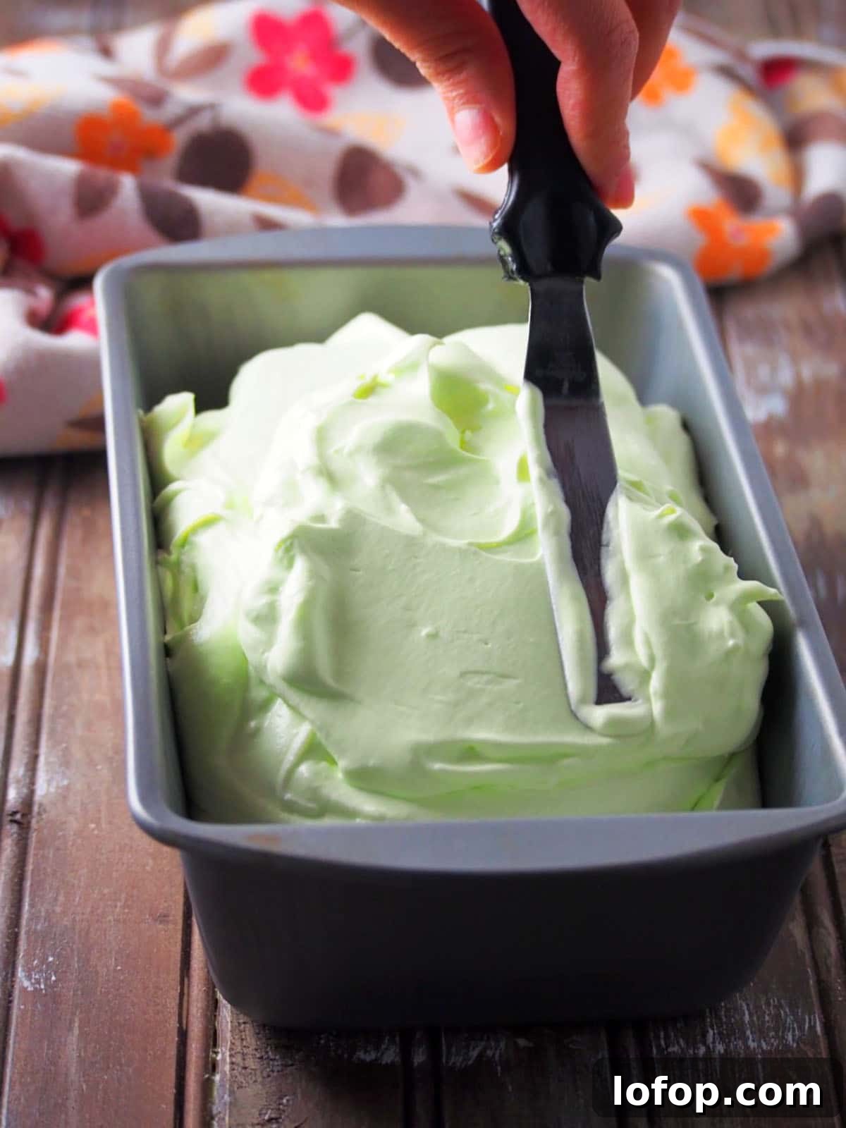 whipped cream with buko pandan flavor to make ice cream