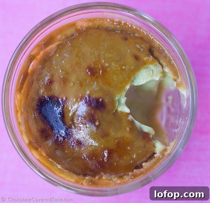 If you miss the creaminess and richness of real crème brûlée but don't want all the extra fat and empty calories, you will love this healthier version of the famous classic dessert from @choccoveredkt Full recipe here: https://chocolatecoveredkatie.com/2015/03/09/avocado-crme-brle/ If you miss the creaminess and richness of real crème brûlée but don't want all the extra fat and empty calories, you will love this healthier version of the famous classic dessert from @choccoveredkt Full recipe here: https://chocolatecoveredkatie.com/2015/03/09/avocado-crme-brle/