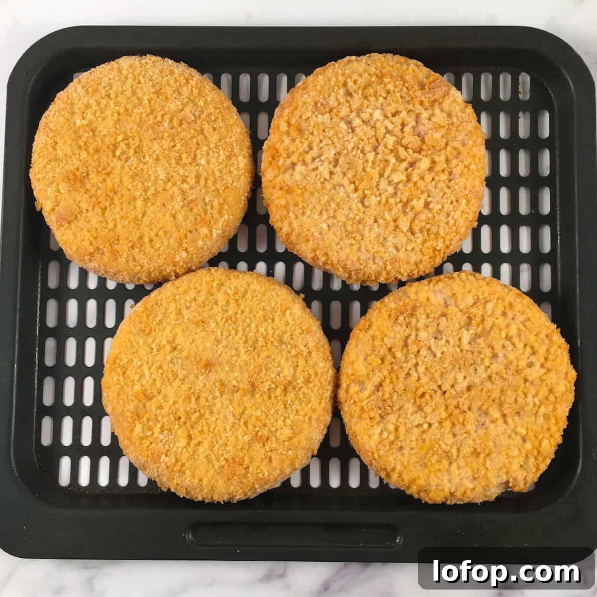 How to Cook Frozen Chicken Patties in the Air Fryer (Tyson Tips) 4 frozen chicken patties air fryer