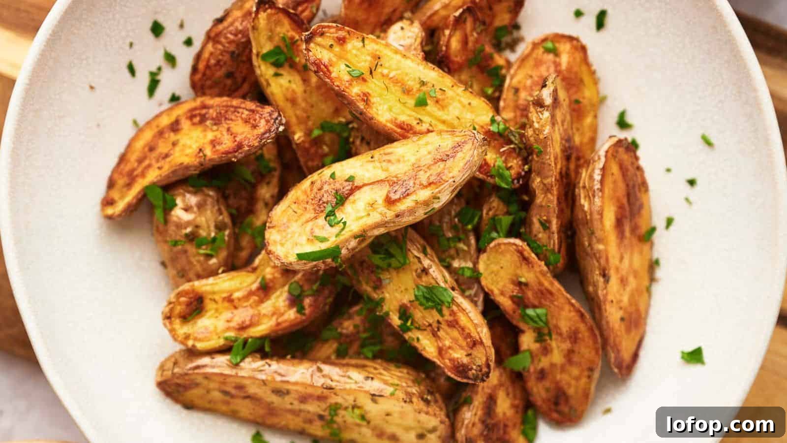 31 Budget-Friendly Winter Meals to Stretch One Grocery Trip Into a Week 19 Fingerling potatoes in a serving bowl.