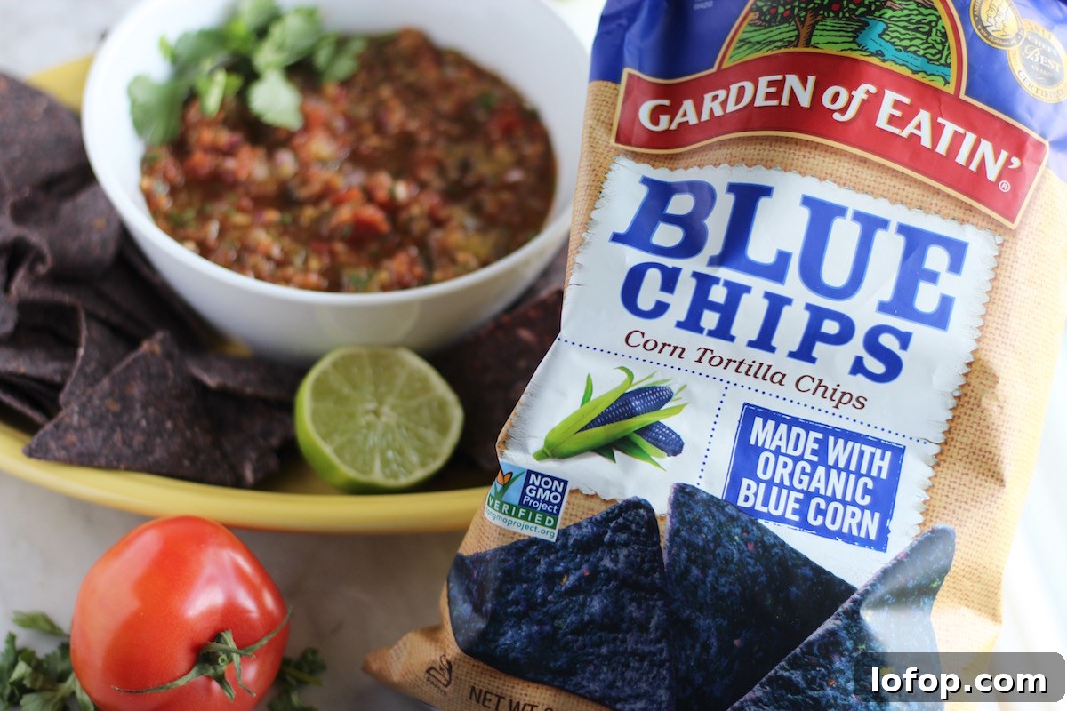 Blender Salsa Recipe: Quick Homemade Fresh Salsa 6 Simple Blender Salsa - fresh, spicy, restaurant-style salsa made simply with just a few ingredients and a hand blender! | fedandfulfilled.com