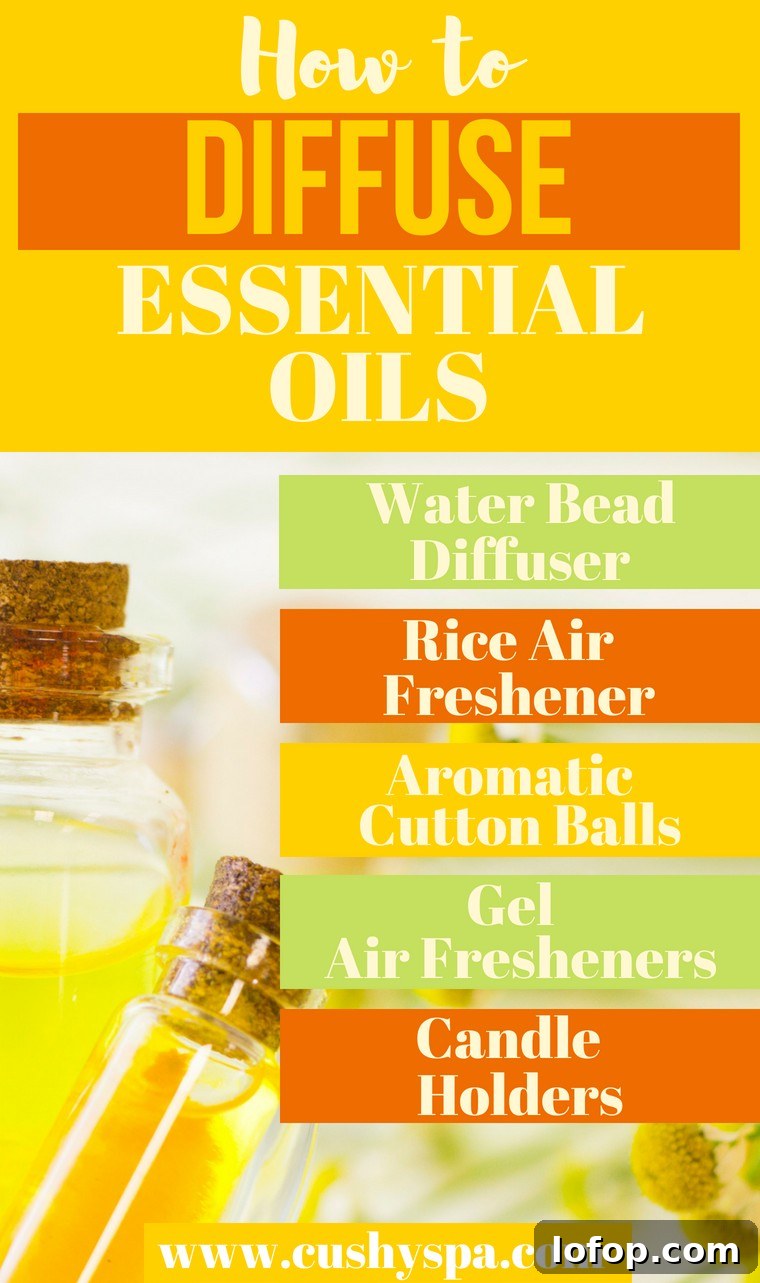 Top 9 Most Fragrant Essential Oils You Should Try 6 how to diffuse essential oils naturally