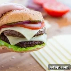 Double Decker Burger Recipe: How to Build a Juicy Stacked Burger 14 Homemade Double Patty Burger Held by Hand to Show Filling