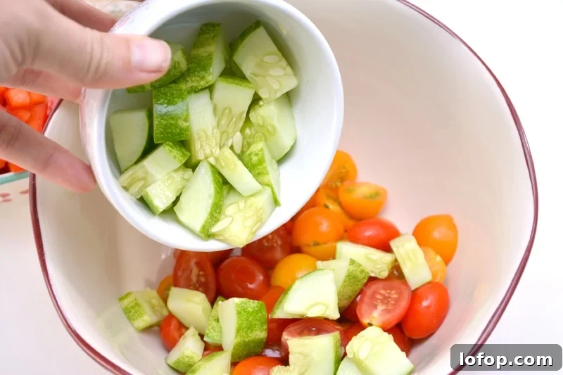 Bean Salad Vegetables