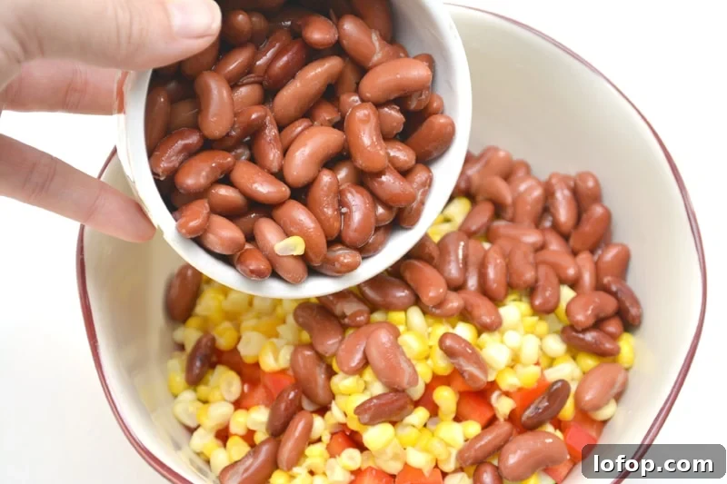 Kidney Bean Salad Bowl