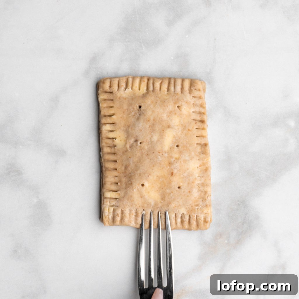 Assembling S'mores Hand Pies