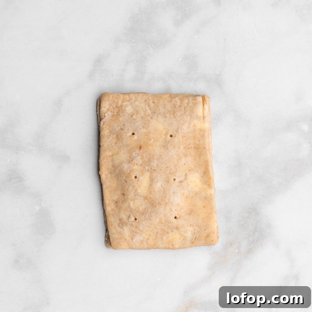 Assembling S'mores Hand Pies