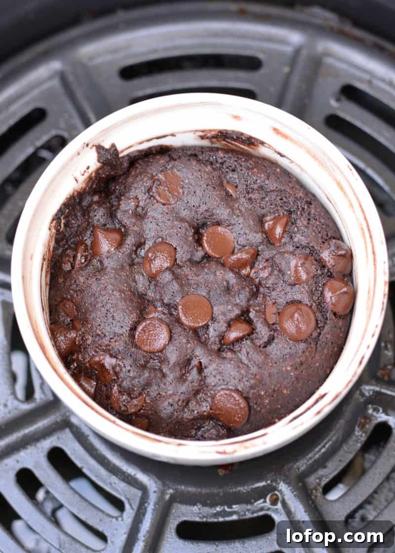 Keto Gluten-Free Air Fryer Brownies: Rich Low-Carb Recipe 5 This air fryer brownie is ready in under 10 minutes, low carb, and gluten free!