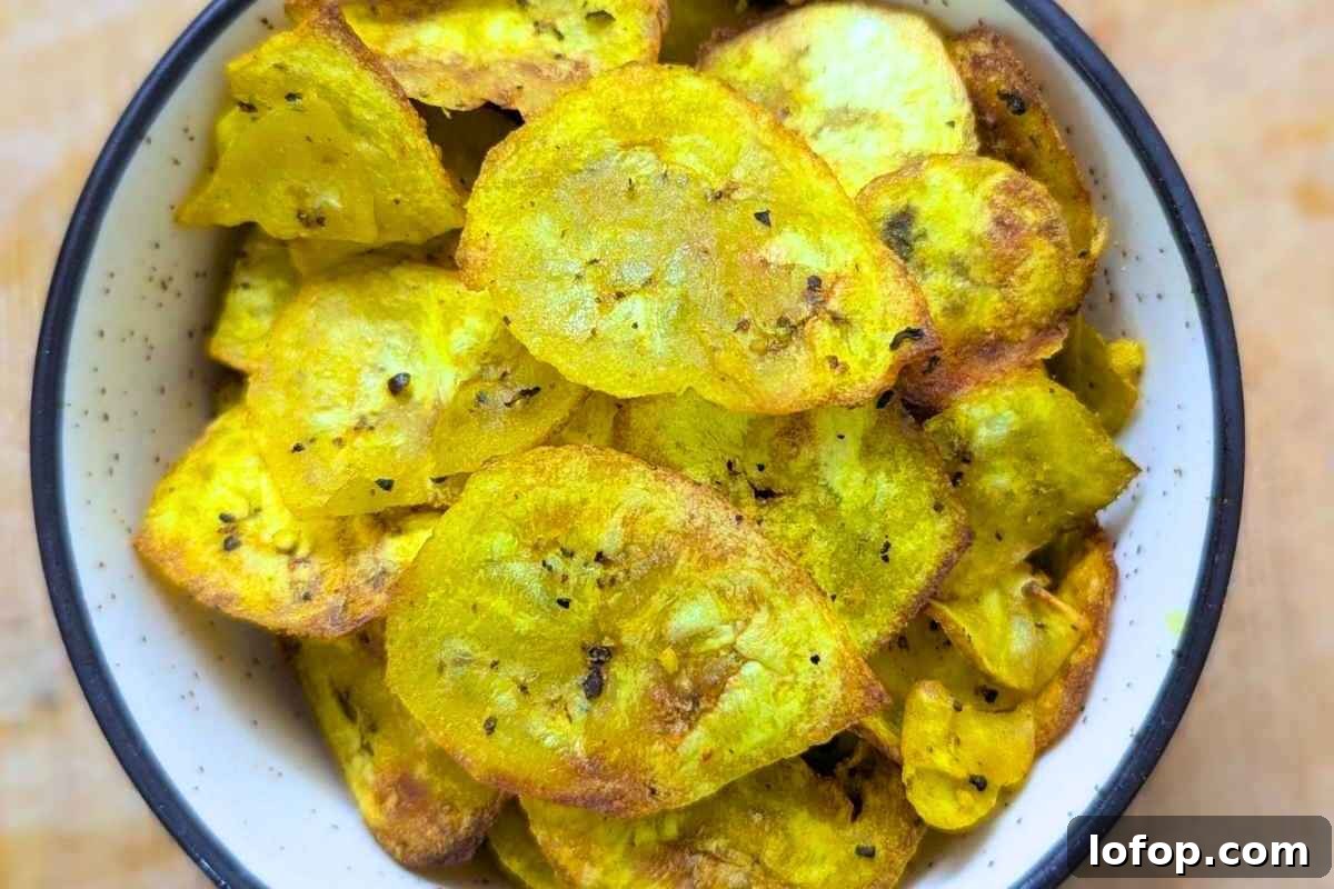 Plantain chips