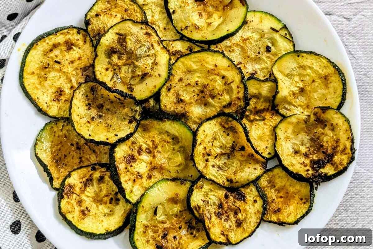 Zucchini chips