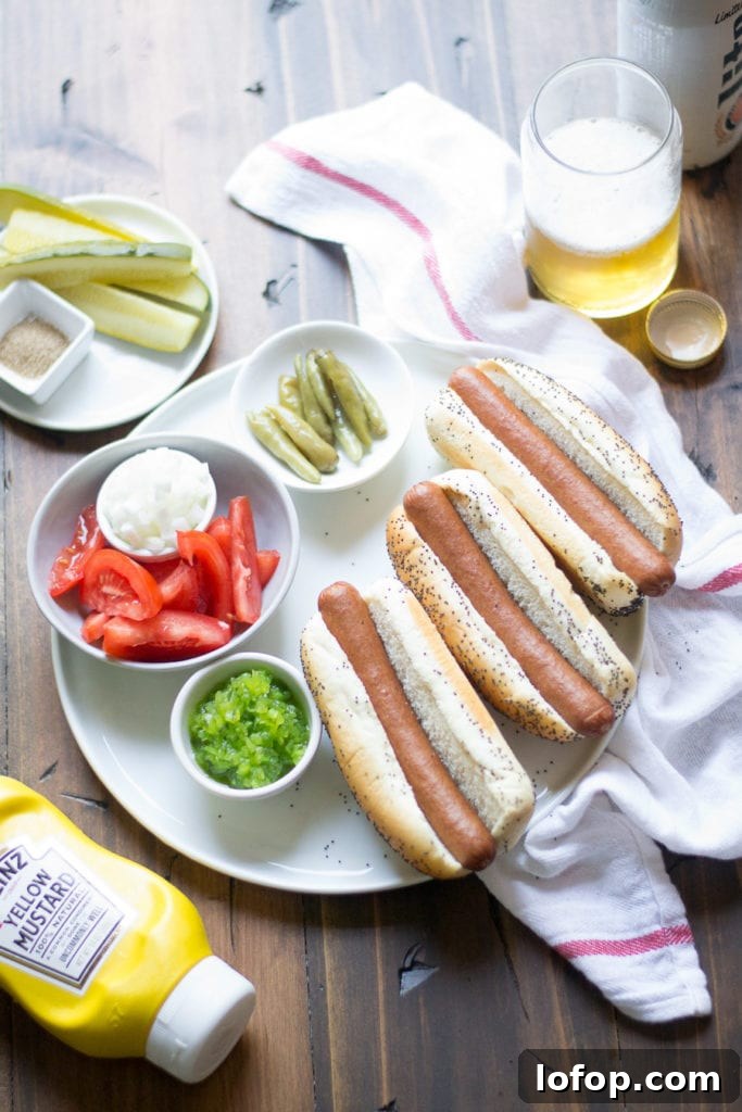 Chicago-Style Hot Dog Guide: What Makes It Unique and How to Build One 4 Chicago-style hot dogs - bbq make your own hot dog