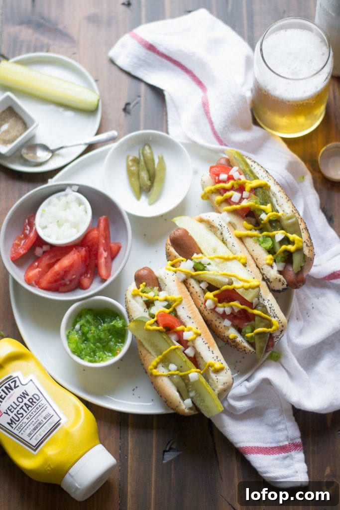 Chicago-Style Hot Dog Guide: What Makes It Unique and How to Build One 5 grilled hot dog bar