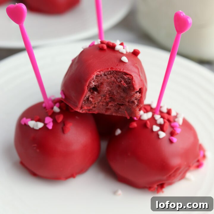 Red Velvet Cake Bites Recipe