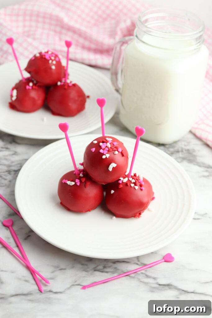 Close up of cake bites