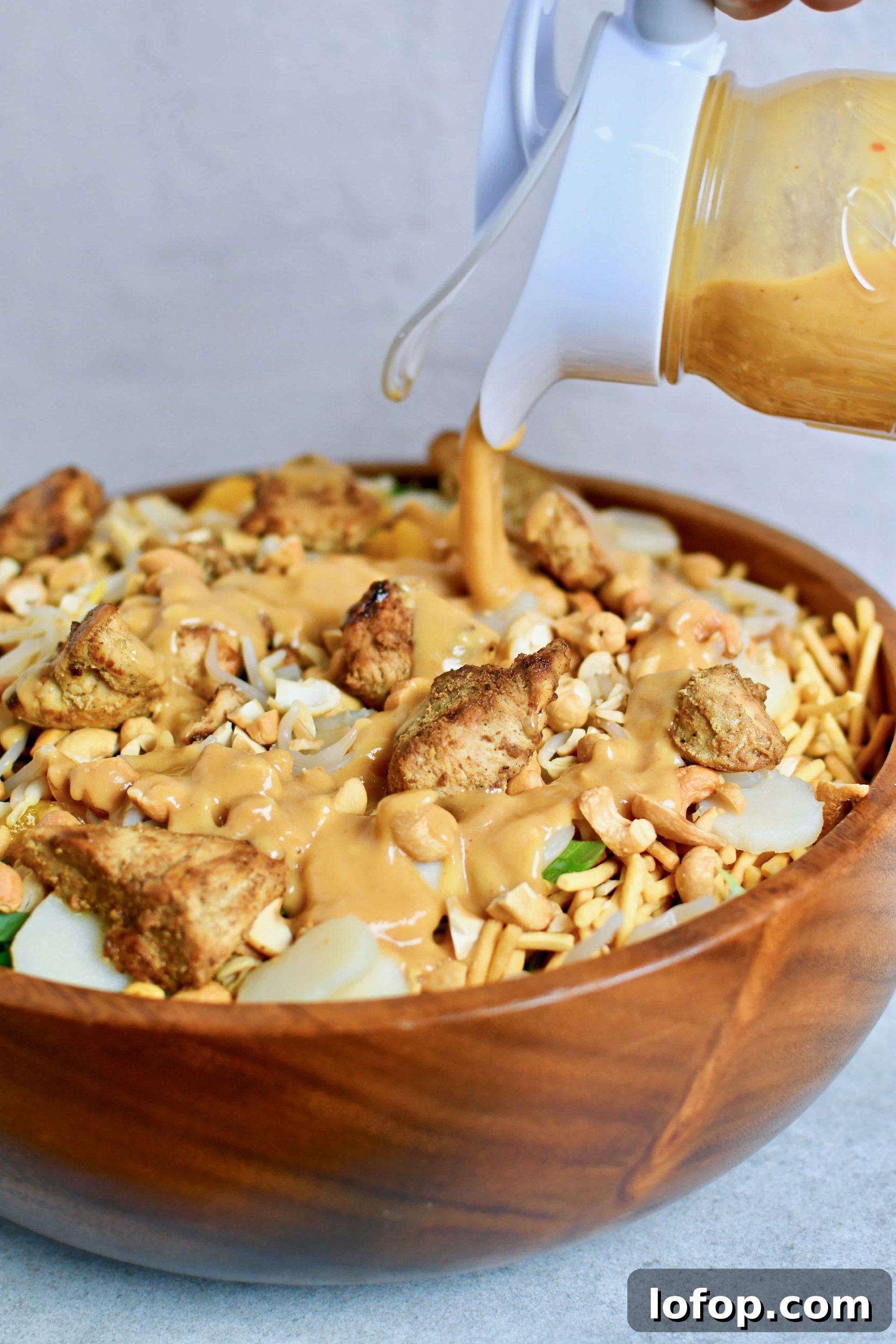 Mandarine Peanut Vinaigrette