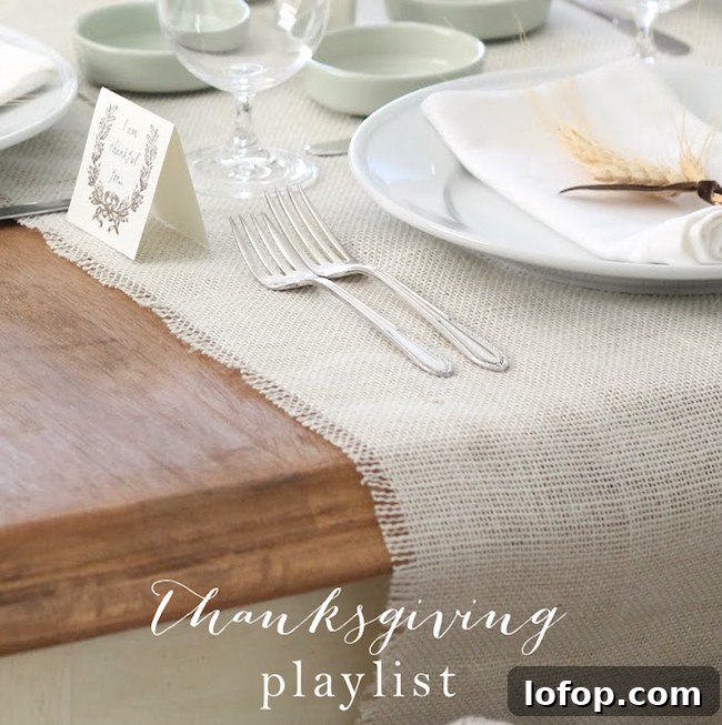 23 Last-Minute Thanksgiving Ideas for Activities, Recipes & Events 7 thanksgiving-playlist