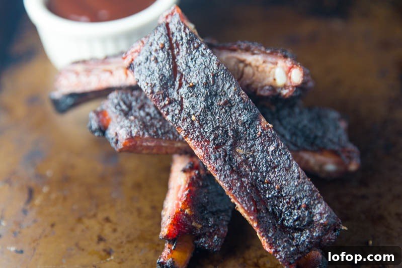 Direct-Heat St. Louis Ribs on a Big Green Egg Grill 9 St Louis Ribs Dizzy Pig Style