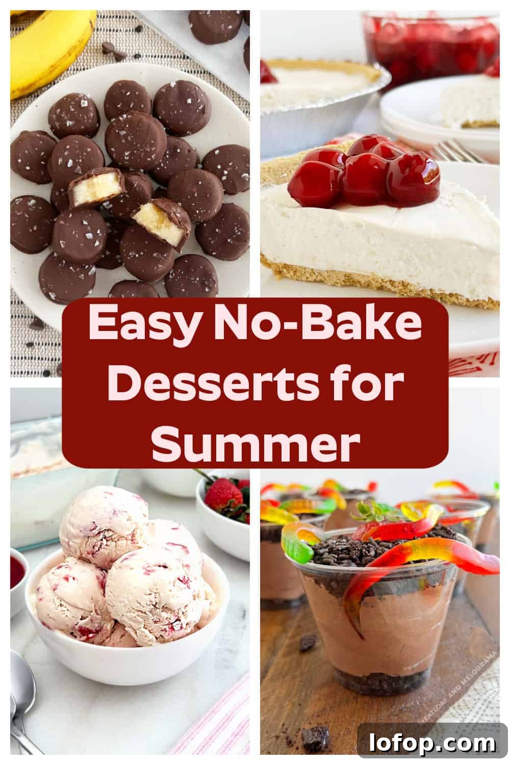 no-bake desserts pin