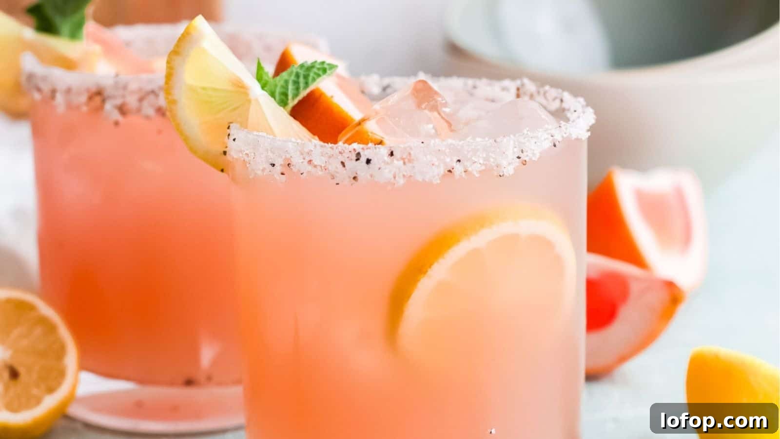 Grapefruit Paloma Cocktail