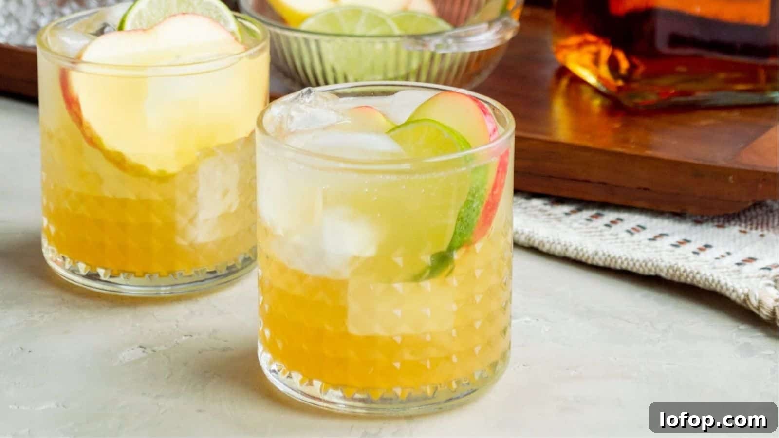 Autumn Bourbon Rickey
