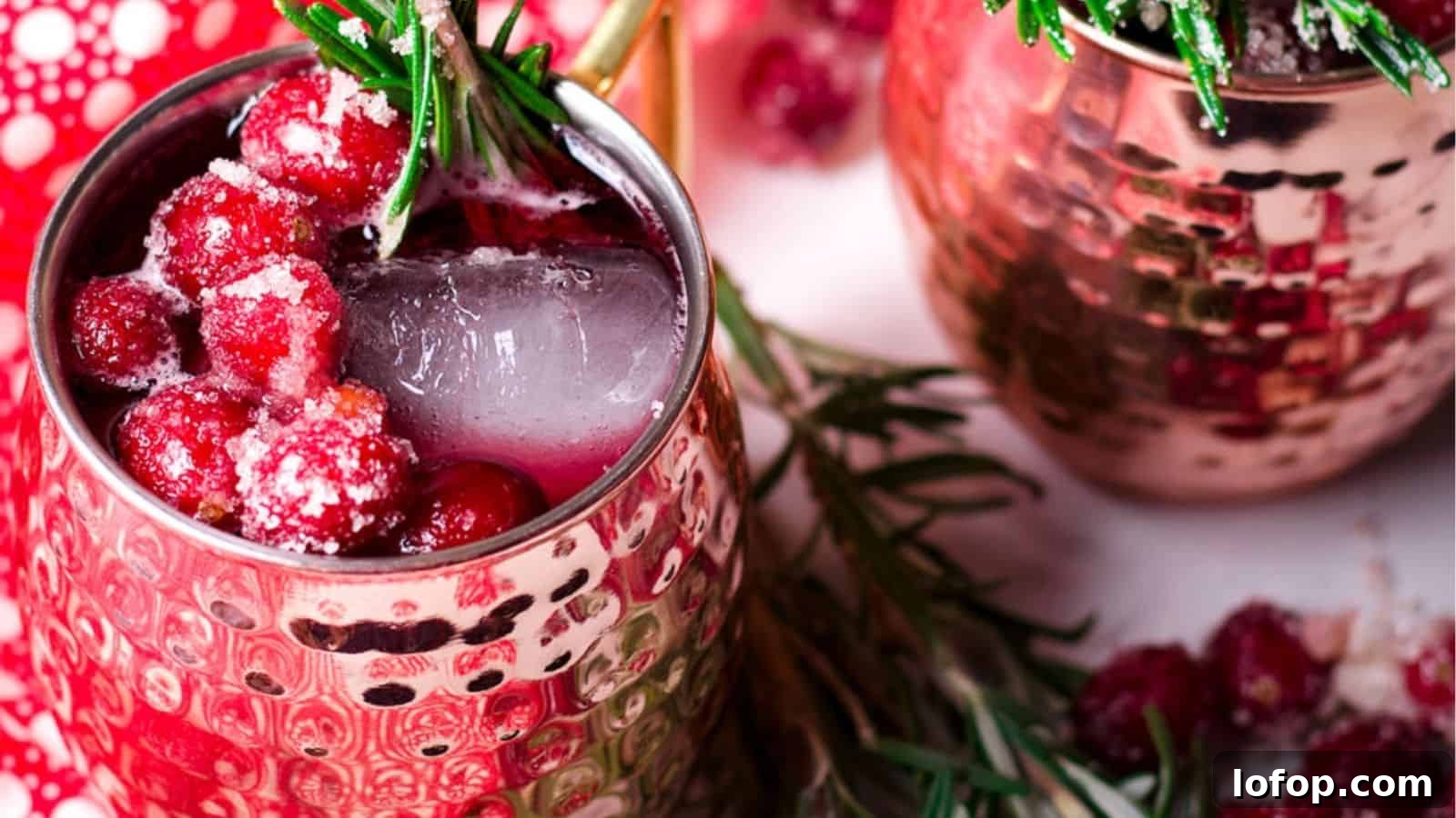 Cranberry Moscow Mule