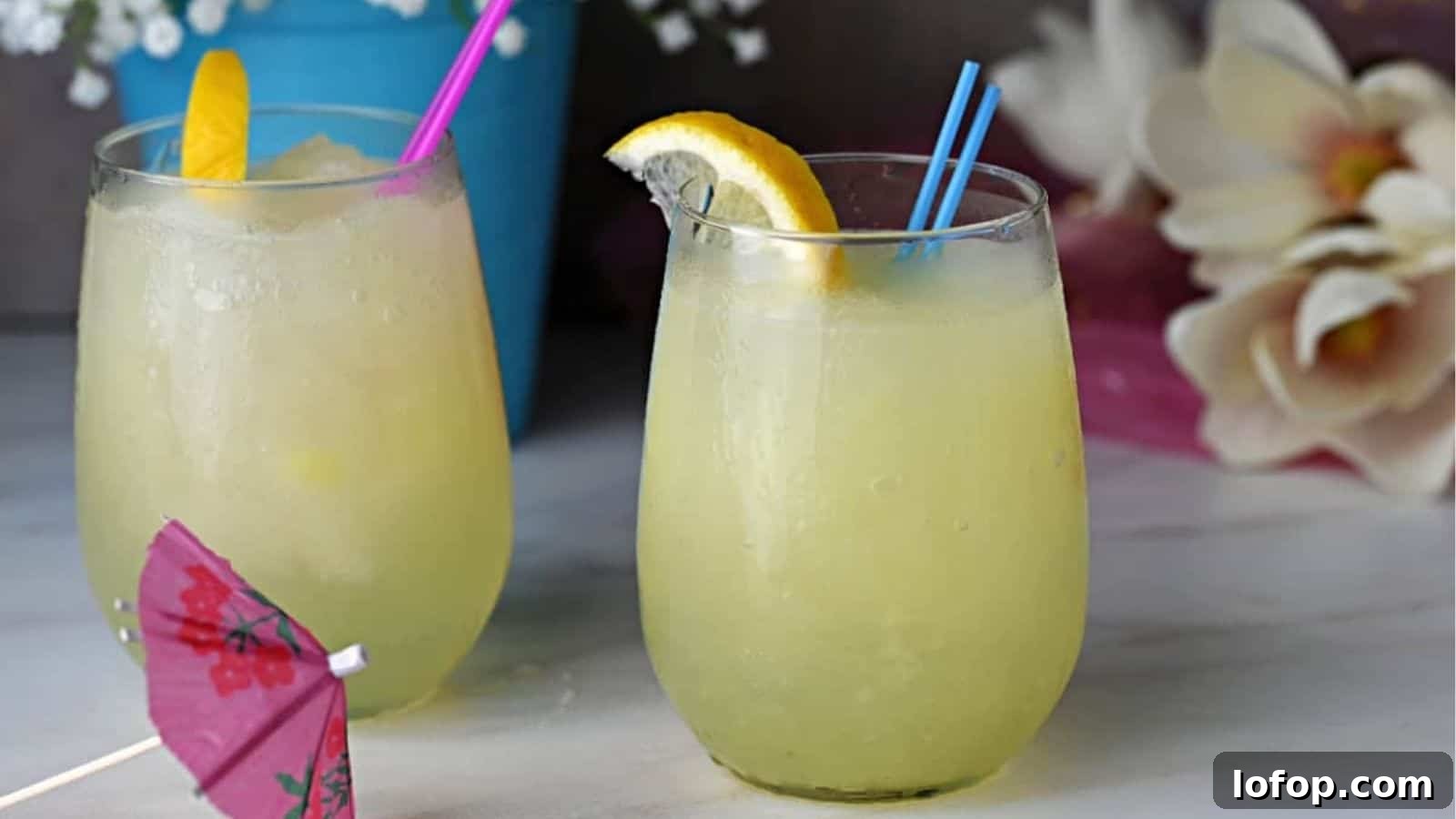 Frozen Lemonade Slush