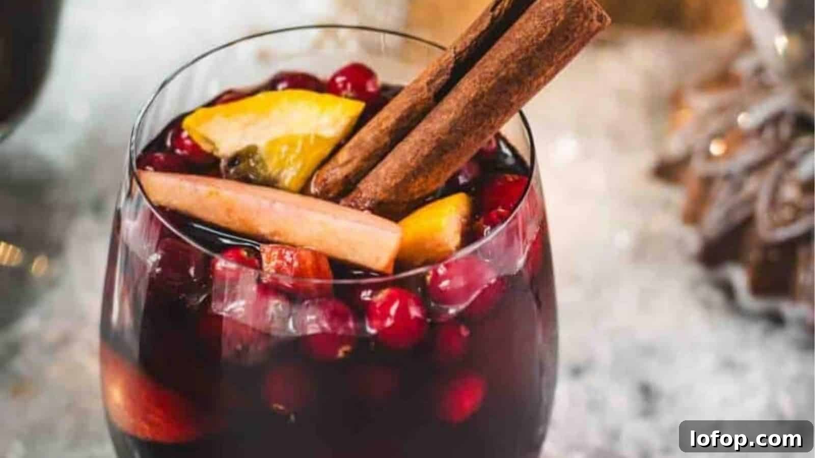 Spiced Winter Sangria