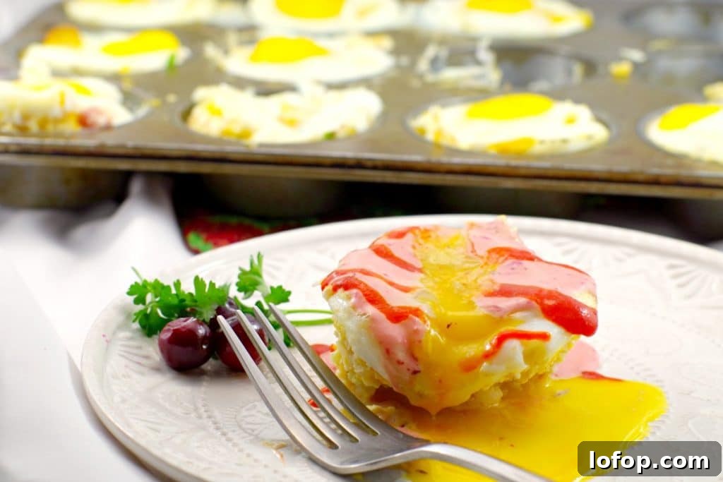 Ham and Rice Muffin-Tin Eggs Benedict with Cranberry Hollandaise 5 Gluten-free Eggs Benedict | Holiday Ham & Rice - foodmeanderings.com