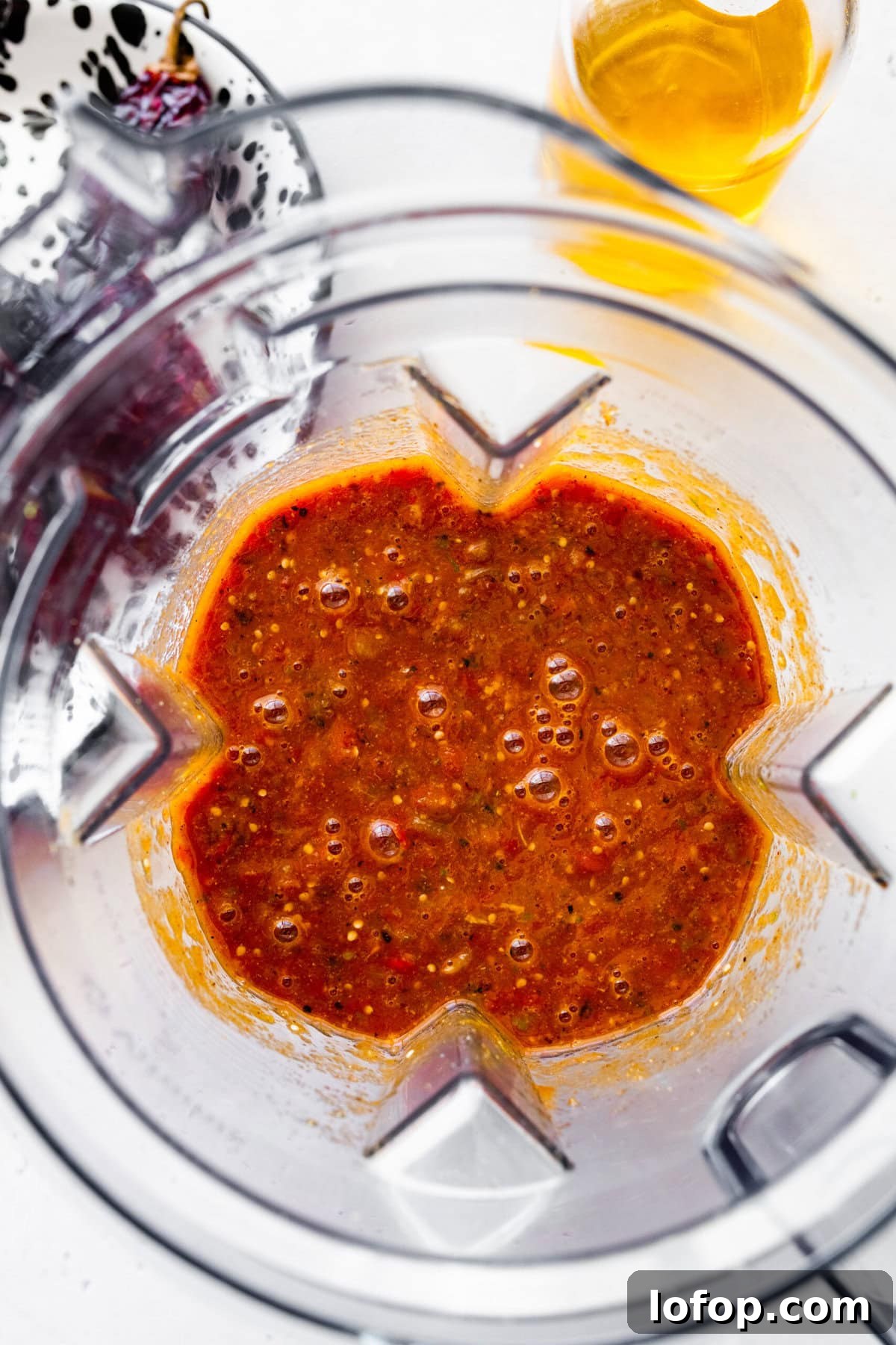 Copycat Chipotle Red Chili Salsa Recipe: Authentic Hot Salsa 10 How to make chipotle hot salsa- add all the ingredients to a blender and pulse until desired salsa consistency.