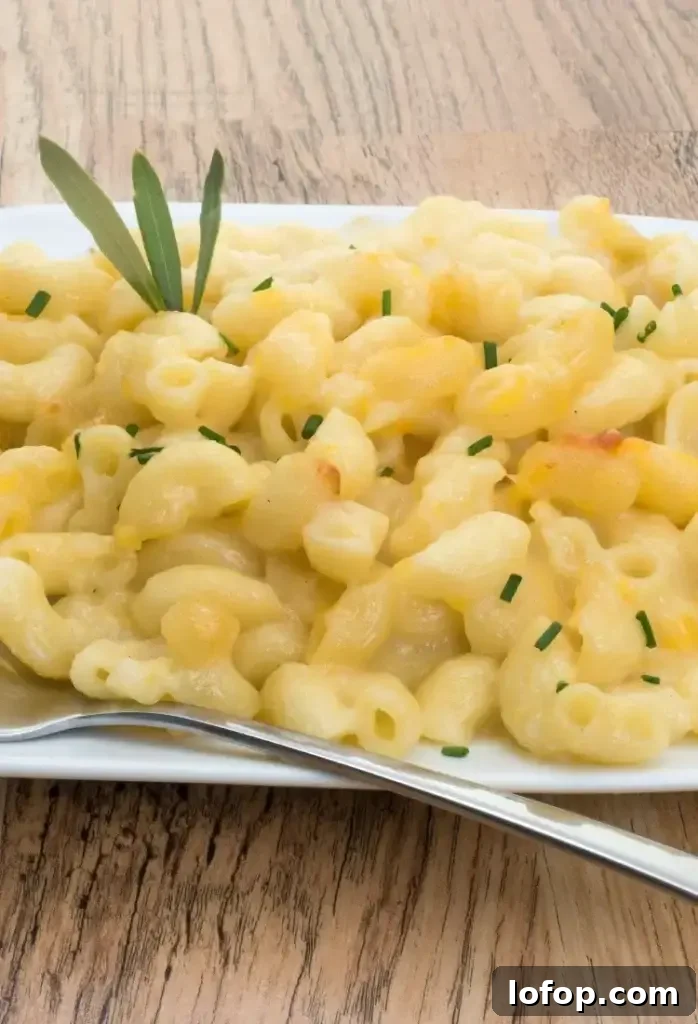 Mueller mac and cheese on plate