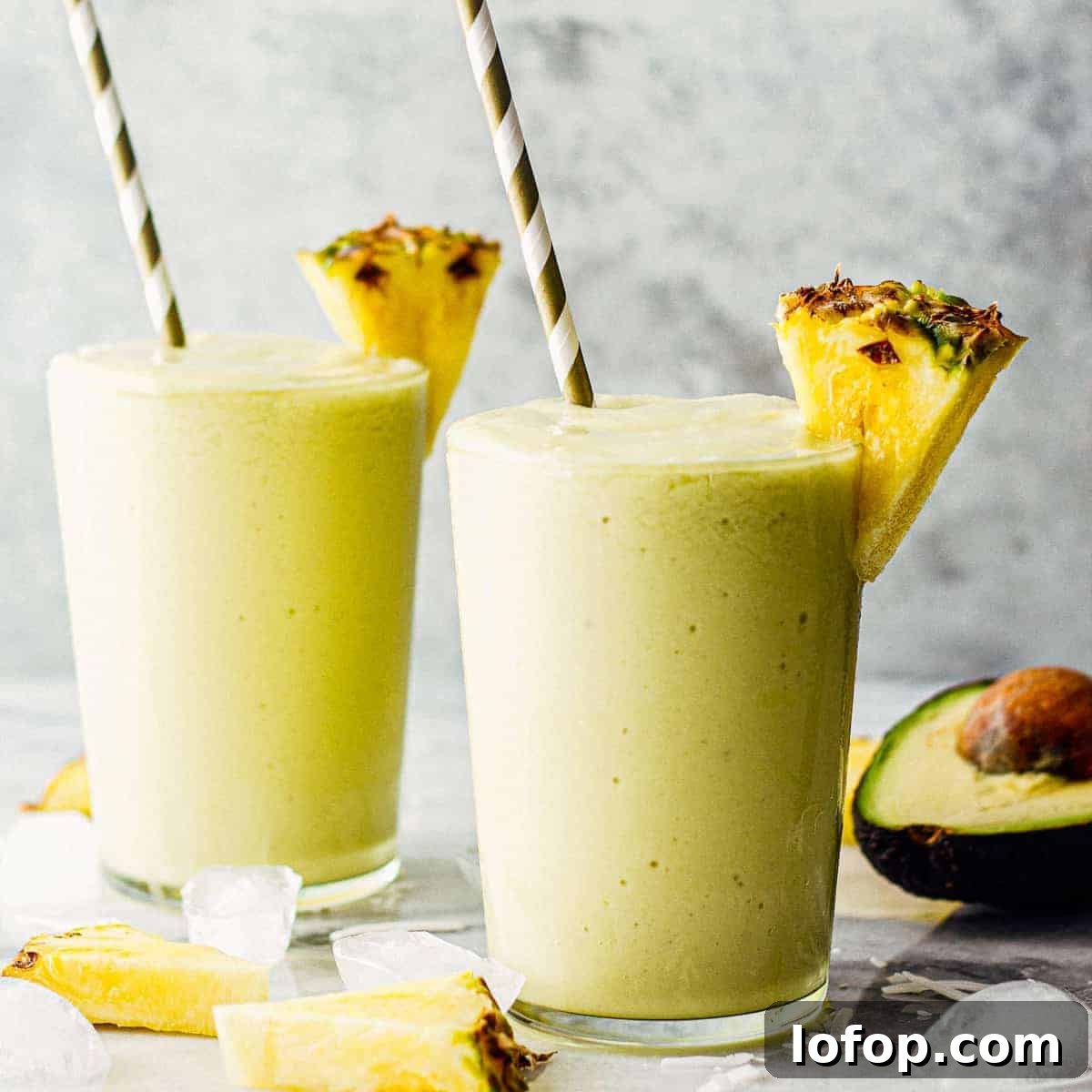 Pineapple Avocado Smoothie