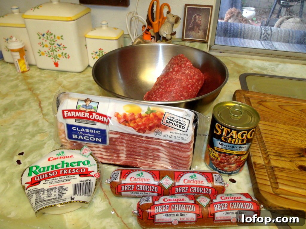 Southwestern Beer-Can Burgers with Chipotle Lime Slaw 3 Some of Our Ingredients