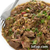 How To Make Instant Pot Barbacoa Beef | chefsavvy.com