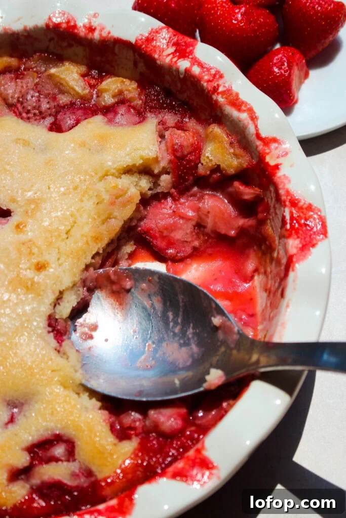 Finished cobbler