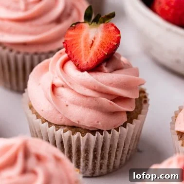 Strawberry Cupcakes