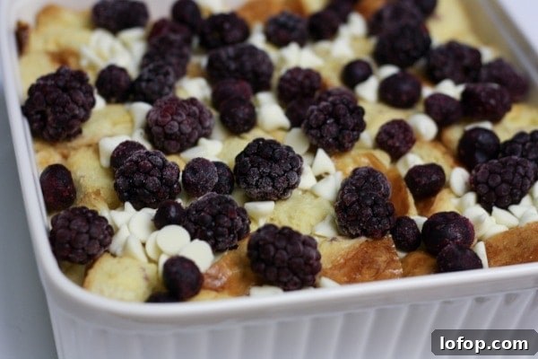 White Chocolate Berry Bread Pudding img 4438 5