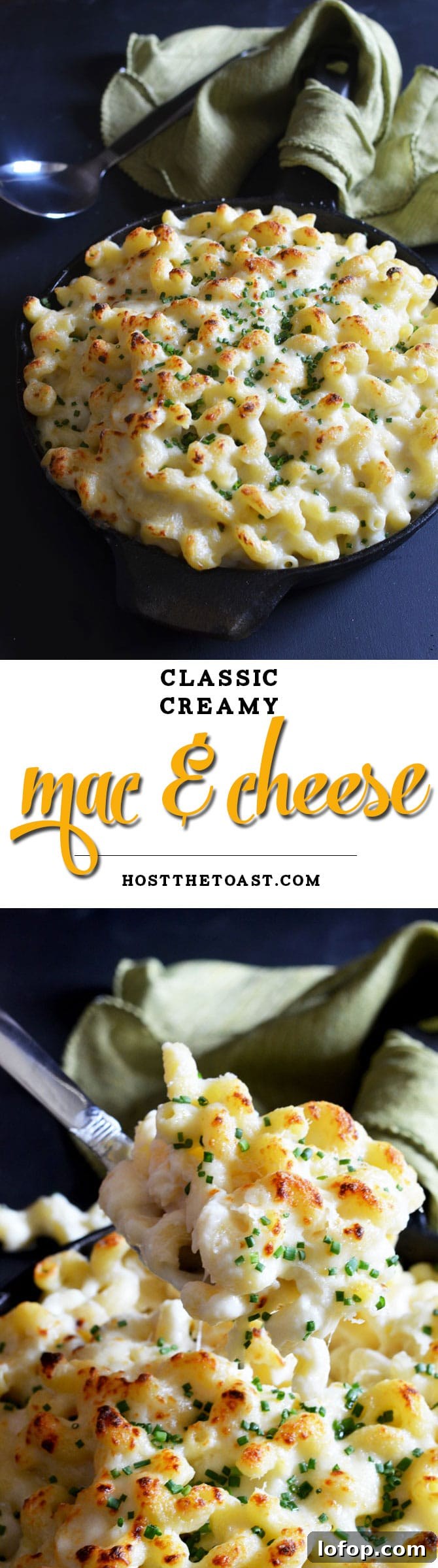 Classic Creamy Macaroni and Cheese. Simply the best. | hostthetoast.com