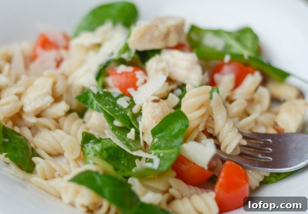 Gluten Free Chicken Caesar Pasta Salad