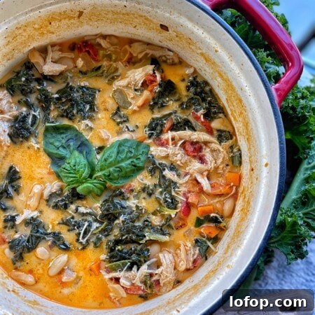 Creamy Tuscan-Inspired Lighter Soup Recipe for Cozy Nights 8 Recipe image