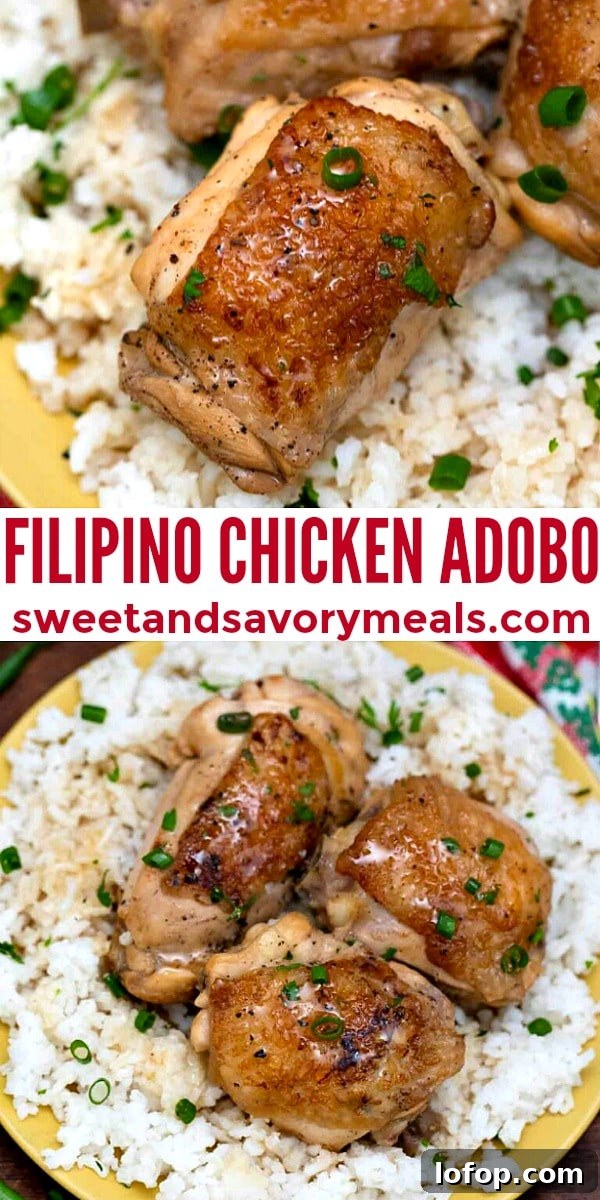 Classic Filipino Chicken Adobo Recipe — Authentic & Savory Guide 8 easy filipino chicken adobo pin