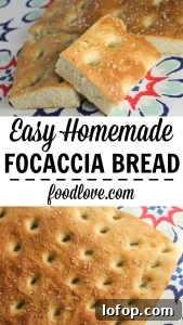 Soft and fluffy focaccia bread with rosemary and sea salt. It's so easy - perfect for a novice baker.
