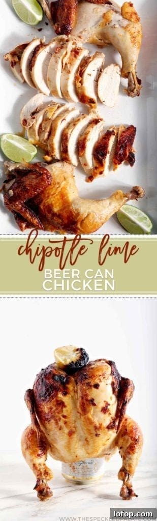 Spicy Chipotle-Lime Beer Can Chicken Recipe 7 Chipotle Spicy Beer Can Chicken