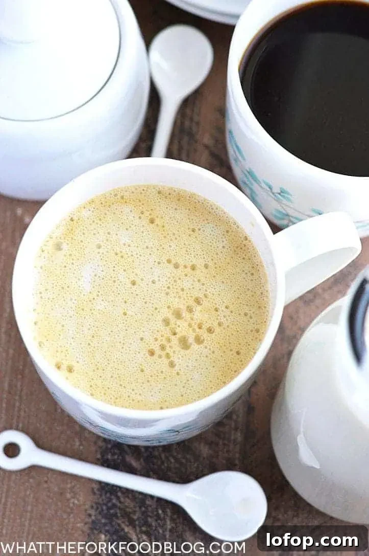 3-Ingredient Dairy-Free Coffee Creamer Recipe 6 Dairy Free Coffee Creamer from What The Fork Food Blog | whattheforkfoodblog.com