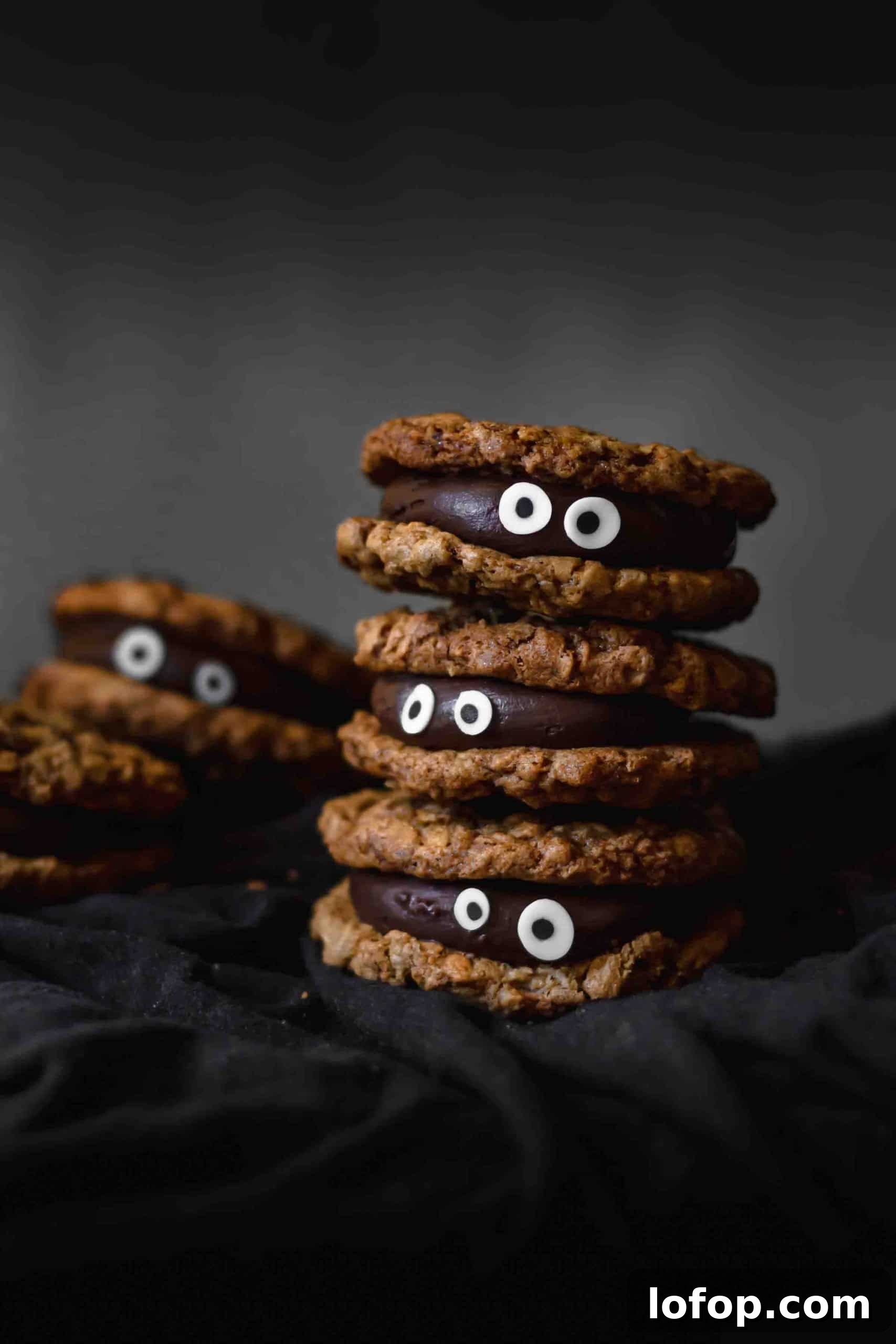 Quick Halloween Cookie Recipes: Festive Spooky Treats in Minutes 8 Halloween cookies that are easy to make, aren’t stuffed with food coloring, and absolutely delicious! Perfect for any Halloween Party! #halloweendessert #halloweencookies #halloweentreats #spooky #monstercookies