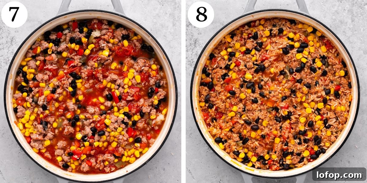 Skillet Burrito Bowl Recipe: Quick One-Pan Mexican Dinner 8 Delectable Burrito Bowl in a Skillet