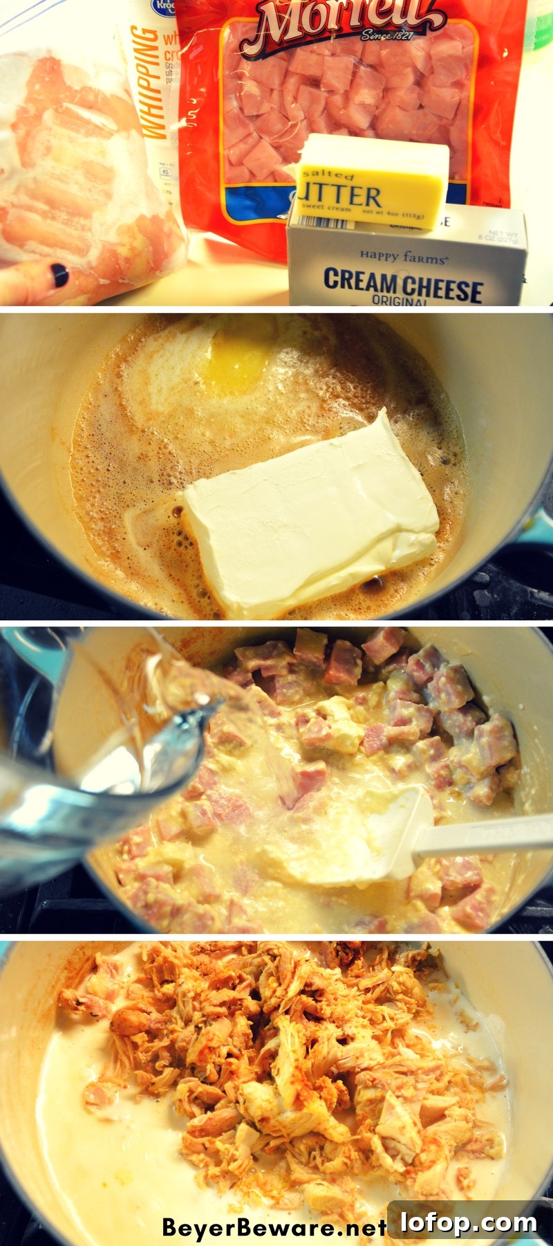 Low-Carb Chicken Cordon Bleu Soup Recipe for Keto Dinner 5 The low-carb chicken cordon bleu soup is creamy and flavorful. The richness will make it filling and comforting on a chilly winter night.