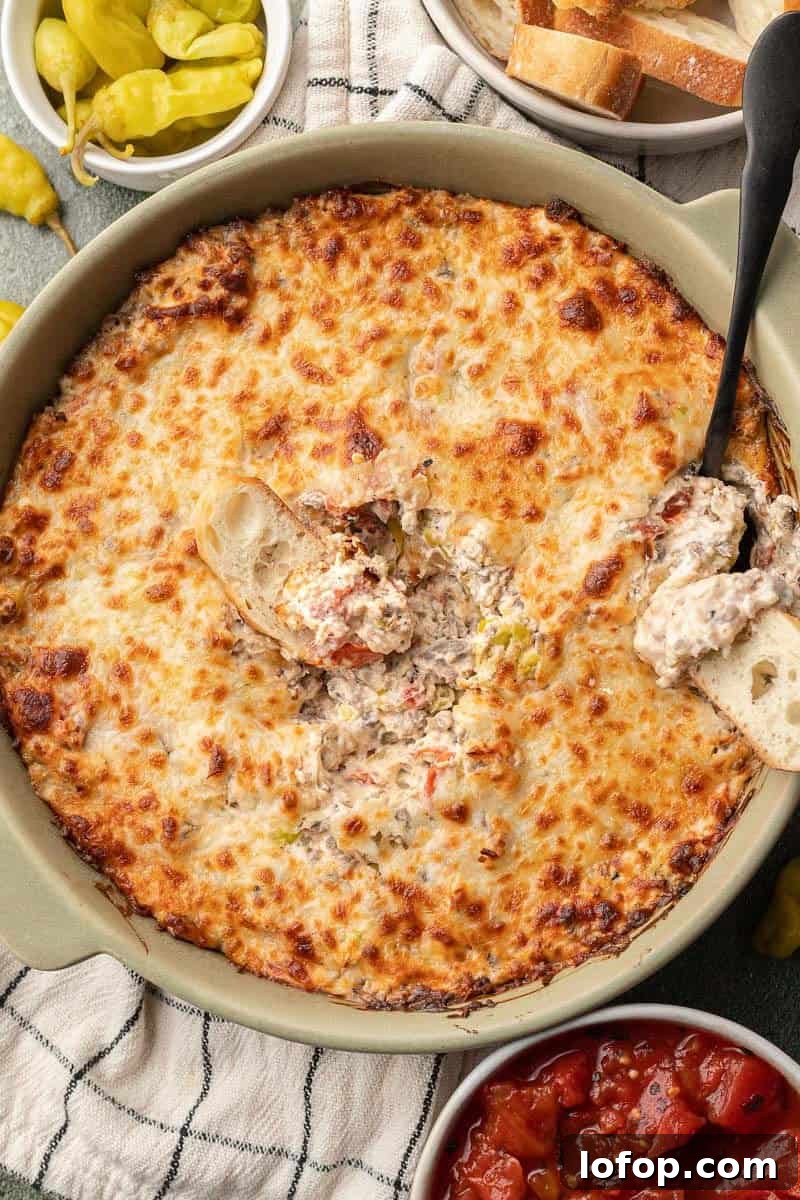 Spicy Italian Sausage Dip
