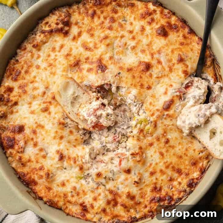 Spicy Italian Sausage Dip