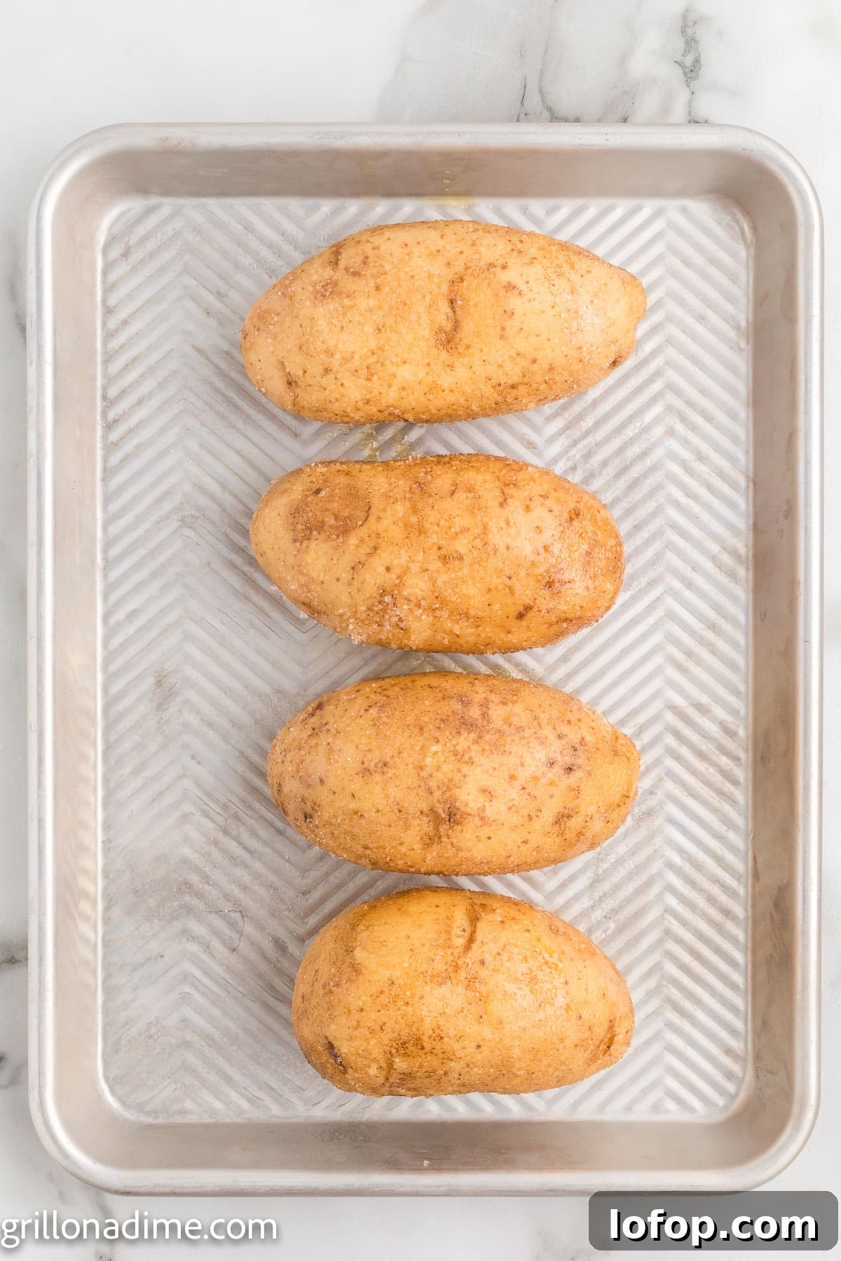 Smoked Baked Potatoes Recipe: Crispy Skins and Tender Centers 6 Seasoned baked potatoes